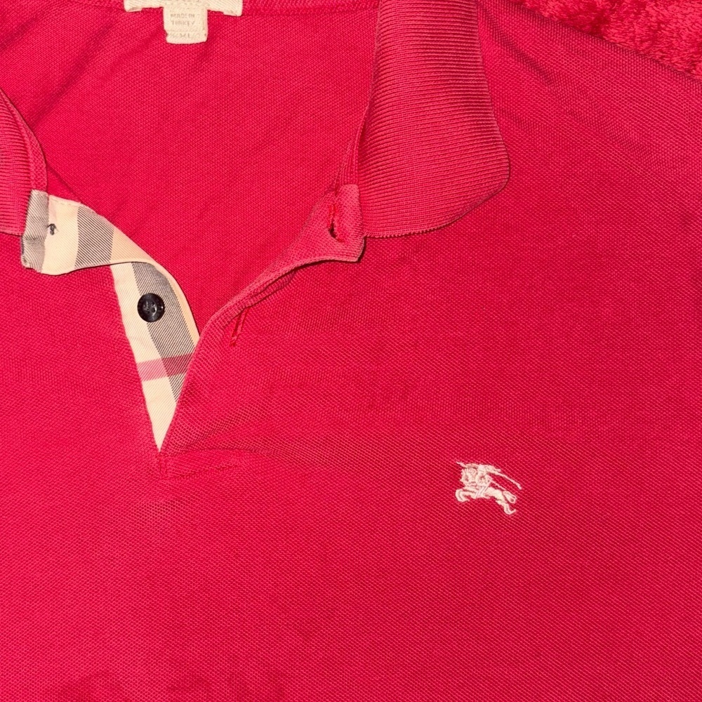 Burberry Polo Shirt with Embroidered Logo - Picture 4 of 6